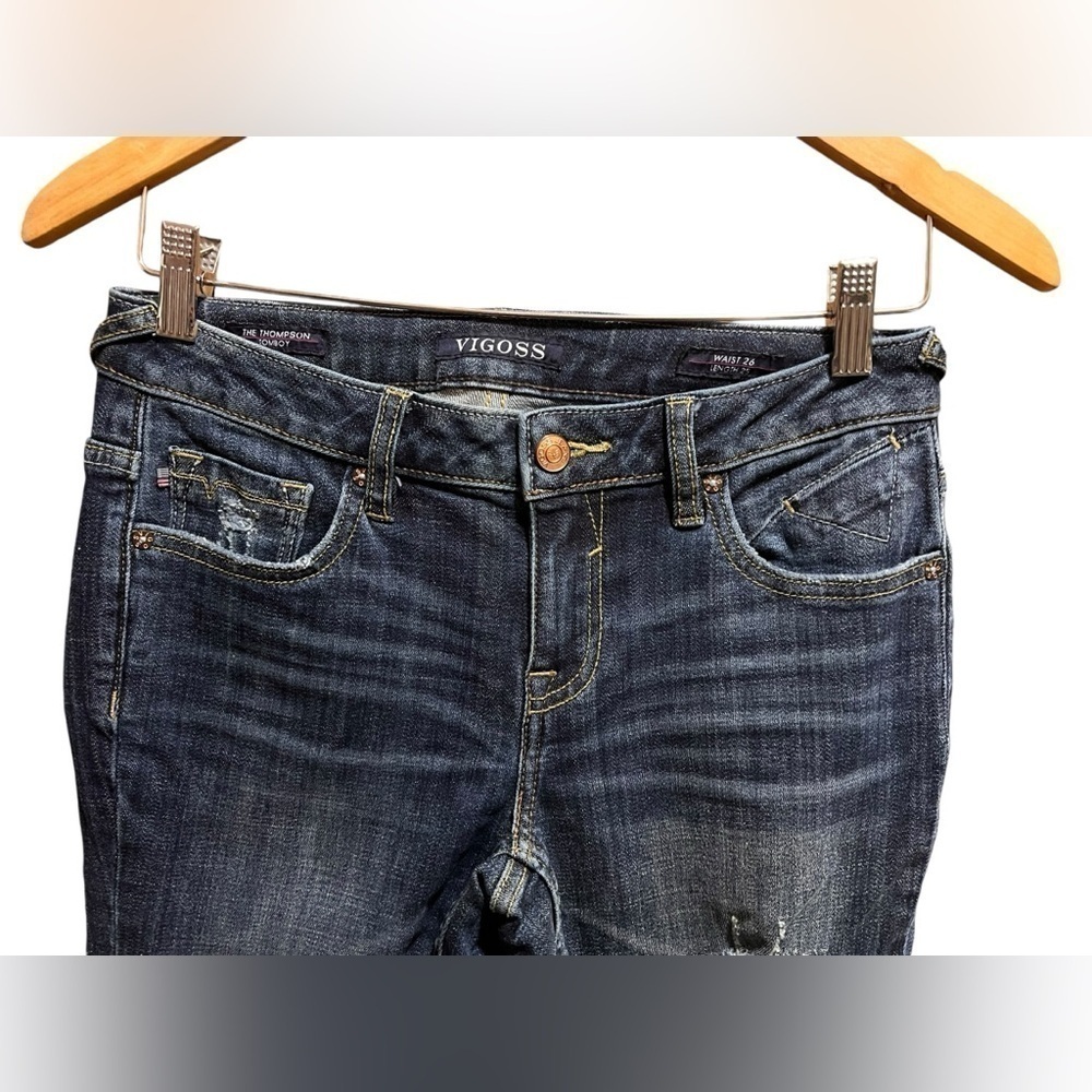Vigoss The Thompson Tomboy Jeans Sz 26 - Picture 5 of 9
